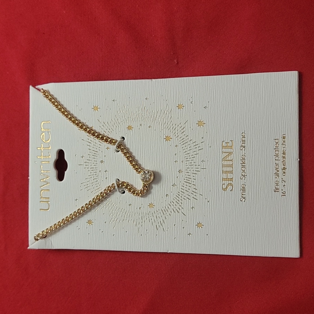 Unwritten Shine necklace FIRM PRICE